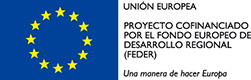 Unión Europea; Proyecto cofinanciado por el fondo europeo de desarrollo regional (FEDER)